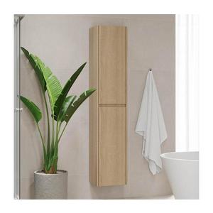 Dulap de baie TRONDHEIM 174 cm, stejar imagine