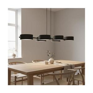 Lustră suspendată pe cablu DRUMZ 6xE14/10W/230V neagră imagine