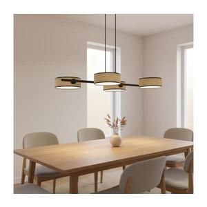 Lustră suspendată cu cablu DRUMZ 4xE14/10W/230V bej imagine