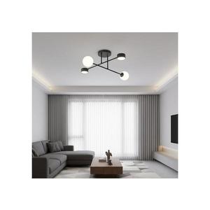 Lustră aplicată HOLON, 2xG9/8W/230V + 2xGX53/12W, neagră imagine