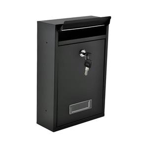 Cutie poștală neagră 21, 7x32 cm imagine