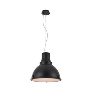 Lustră suspendată cu cablu INDUSTRY, 1x E27, 60W, 230V, neagră imagine