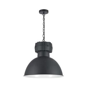 Lustră suspendată pe lanț BJORN 1xE27/60W/230V neagră imagine