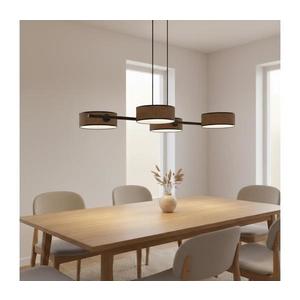 Lustră pe cablu DRUMZ, 4xE14/10W/230V, maro imagine