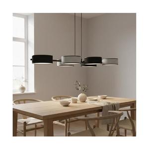 Lustră pe cablu DRUMZ 6xE14/10W/230V negru/gri imagine