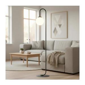 Lampadar FLOR 1xE14/10W/230V negru imagine