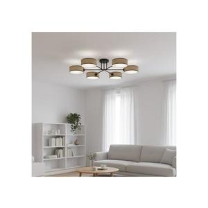 Lustră aplicată MAGA, 6 x E14, 10W, 230V, bej imagine