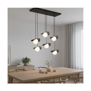 Lustră pe cablu RITUAL 6xG9/8W/230V, neagră imagine