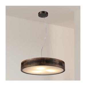 Brilagi - Candelabru LED suspendat CARVALHO SMOKEY, 3xE27/60W/230V, stejar, Ø 47, 5 cm imagine