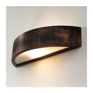 Brilagi - Aplică LED de perete CARVALHO SMOKEY 1xE27/60W/230V, stejar imagine