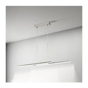 Eglo 33232 - Lampă suspendată LED RGBW dimabilă pe cablu FRAIOLI-C 2xLED/17W/230V crom mat imagine