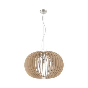 Eglo 95042 - Lustră suspendată STELLATO, 1xE27/60W/230V, diam. 70 cm, bej imagine