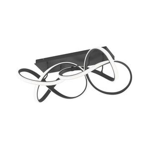 Plafonieră LED reglabilă INDIGO, 64W/230V, neagră imagine