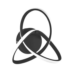 Aplica LED de perete INDIGO, 14W, 230V, neagră imagine