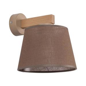 Brilagi - Lampă de perete LATTE SABIA 1xE27/15W/230V pin/maro imagine