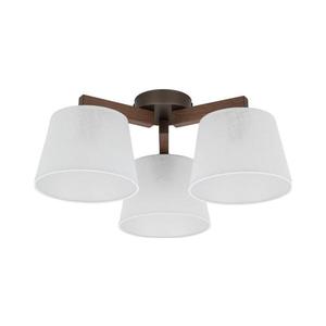 Brilagi - Plafonieră aplicată LATTE, 3 x E27, 15W, 230V, pin/alb imagine