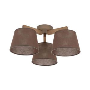 Brilagi - Lustră aplicată LATTE SABIA 3xE27/15W/230V pin/maro imagine