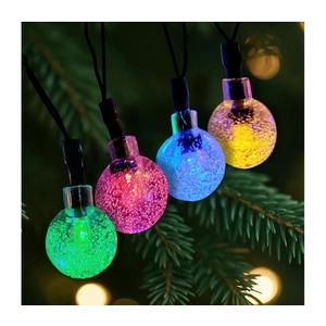 Ghirlandă LED de exterior pentru Crăciun, 20xLED/2xAA, 2, 2 m, IP44, multicoloră imagine