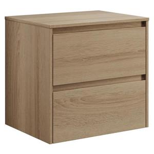 Dulap pentru lavoar TRONDHEIM, 60 cm, stejar imagine