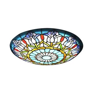 Brilagi - Plafonieră Tiffany cu vitralii LORAS 2xE27/60W/230V imagine