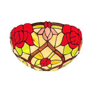 Brilagi - Aplică de perete Tiffany cu vitralii GARLAN 1xE14/40W/230V imagine