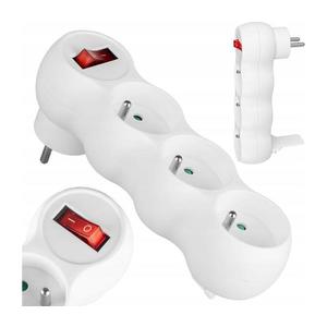 Multipriză cu întrerupător, 3 prize imagine