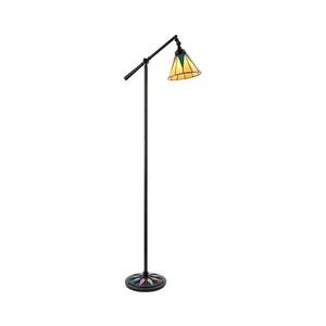 Lampă de podea Tiffany DARK STAR Endon 74355, 1xE14/40W/230V imagine