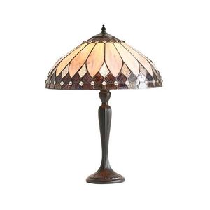 Endon 63982 - Lampă de masă Tiffany BROOKLYN 1xE27/60W/230V Ø 40 cm imagine