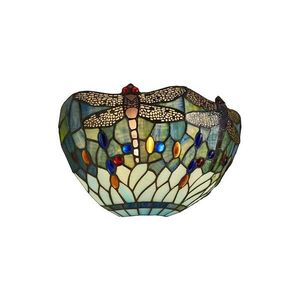 Endon 64102 - Aplică de perete Tiffany DRAGONFLY 1xE14/40W/230V imagine