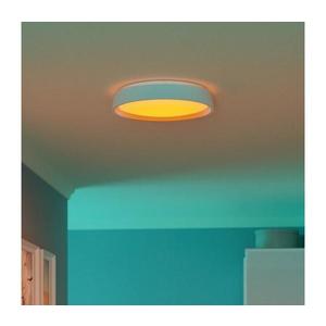 Eglo MASSIGNANO-Z 300686-LED, plafonieră RGBW dimabilă LED/18, 5W/230V, albă + telecomandă imagine