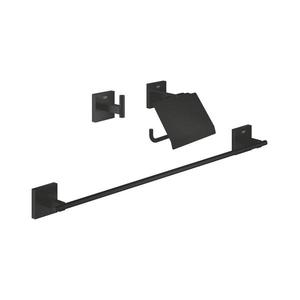 GROHE 411242430 - Set de accesorii QUICKFIX START CUBE, negru imagine