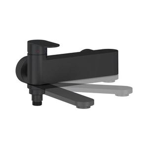 Ravak X070463 - Baterie de cadă CHROME neagră imagine