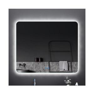 Brilagi - Oglindă de baie cu LED reglabilă, cu încălzire anti-abur și iluminare integrată DIANA LED/17W/230V 60x60 cm IP44 imagine