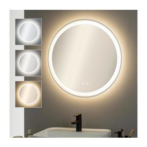 Brilagi-LED Oglindă de baie AVA PRO, încălzită, cu iluminare LED și cu dimmer, LED/18W/230V Ø 60 cm IP44 imagine