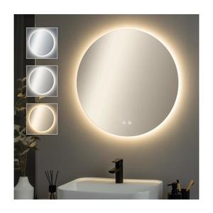 Brilagi - Oglindă LED DEMI PRO, încălzită și reglabilă, cu iluminare, 20 W, 230 V, Ø 60 cm, IP44 imagine