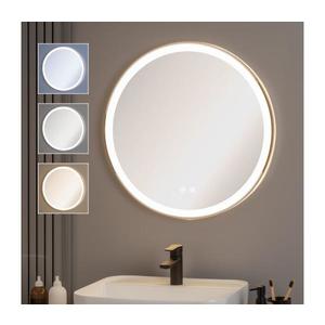 Brilagi-LED Oglindă încălzită, dimmabilă, cu iluminare LED, profil aluminiu PRO, 18W/230V, Ø 60 cm, IP44, crom lucios imagine