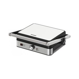 Grill de contact Heinner HEG-K2000SS - 2000W/230V, crom mat/negru imagine