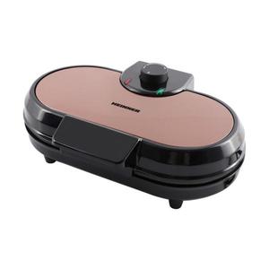 Heinner HWF-1000CR - Aparat de vafe 1000W/230V negru/aur roz imagine