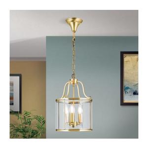 Orion - Lustră cu lanț BRUNO 3xE14/40W/230V Ø 25 cm aurie imagine