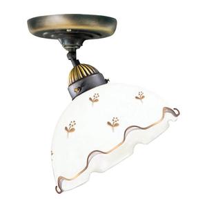 Lustră aplicată Kolarz NONNA, 1xE27/75W/230V, Ø20 cm, design floral, finisaj aur roz imagine