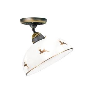 Kolarz 731.10.151 - Lustru aplicat NONNA 1xE27/75W/230V Ø 30 cm, elemente în formă de coarne de cerb, aur roz imagine