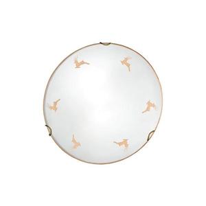 Kolarz 731.11.4.150 - Aplica de perete NONNA 1xE27/60W/230V Ø 30 cm, ornament cerb, aur roz imagine