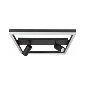 Plafonieră LED 38W/230V + 2x GU10/30W, neagră imagine
