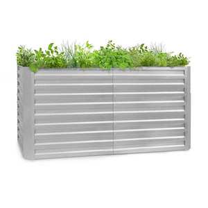 Blumfeldt Blum High Grow Straight, pat ridicat, 200 x 90 x 100 cm, 1800 litri, oțel imagine