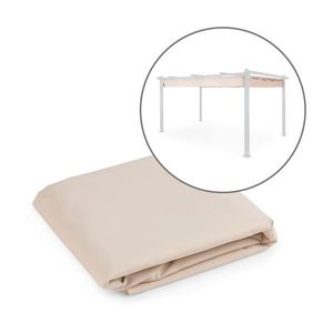 Blumfeldt Pantheon Pergola 3x4 SP Acoperiș bej imagine