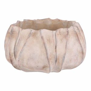 Husă de beton pentru ghiveci L, gri, 30 x 17 cm, bej, 4HOME imagine