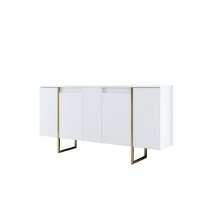 Dulap Luxe White and Gold, alb imagine