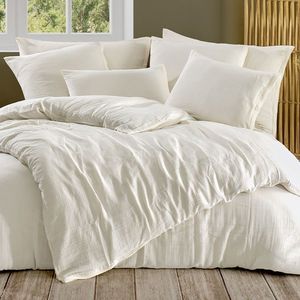 Lenjerie de pat din muselină 4Home Cloud, bej, 220 x 200 cm, 2 buc. 70 x 90 cm imagine