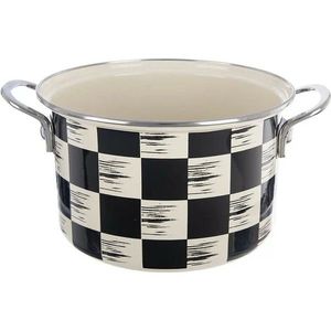 Orion Oală emailată Șah Lem, 3 l, diametru 20 cm, diam. 20 cm imagine