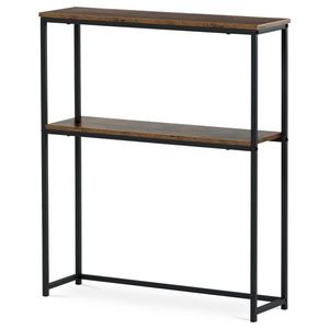 Măsuță auxiliară 70 x 20 cm, lemn vechi, maro închis imagine